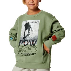 Body Action Boy's Round Neck Sweatshirt