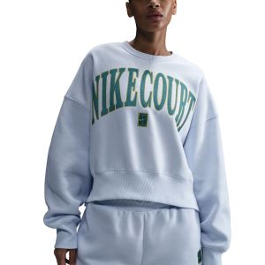 NikeCourt Phoenix Fleece Over-Oversized Crew-Neck Women's Tennis Sweatshirt HQ0351-085