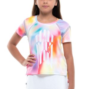 Lucky In Love Techno Star Girls' T-Shirt